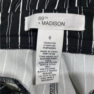 Womens Classic stripe dress pants
